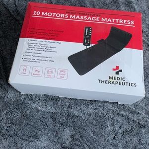 medic therapeutics Foldable Ten Motor massage mattress W/ Soothing Heat ⭐️NEW⭐️